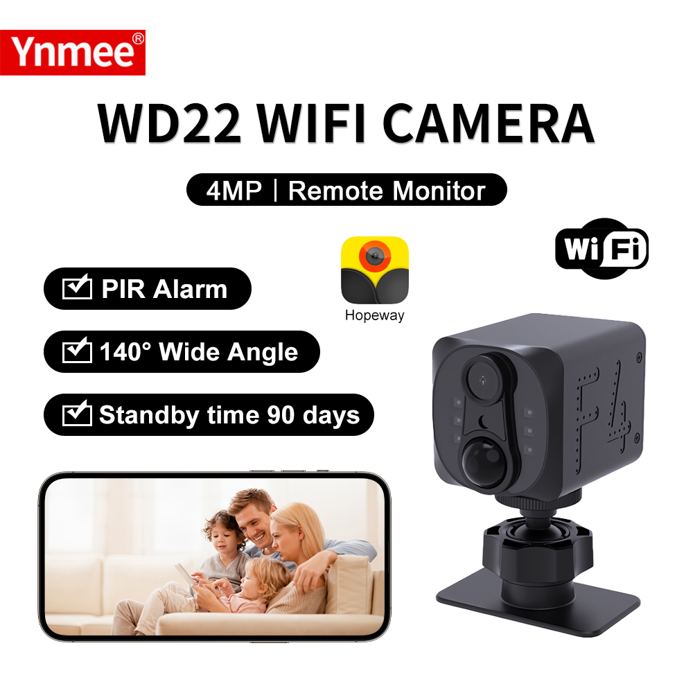 WD22 Wireless WiFi Security Camera 3MP PIR