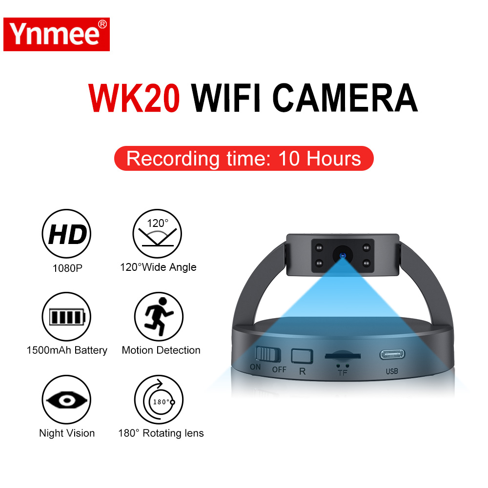 WK20 Mini Desktop Camera WiFi Security Camera image 1